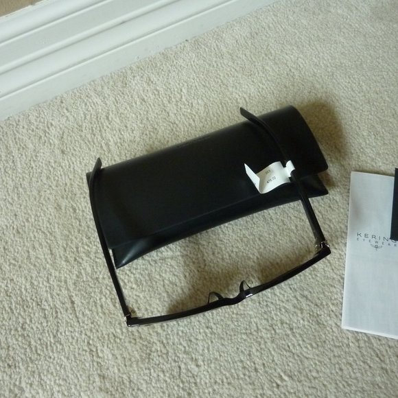 Saint Laurent YSL Logo Side Polarized Acetate Sunglasses (Black) - Picture 11 of 14